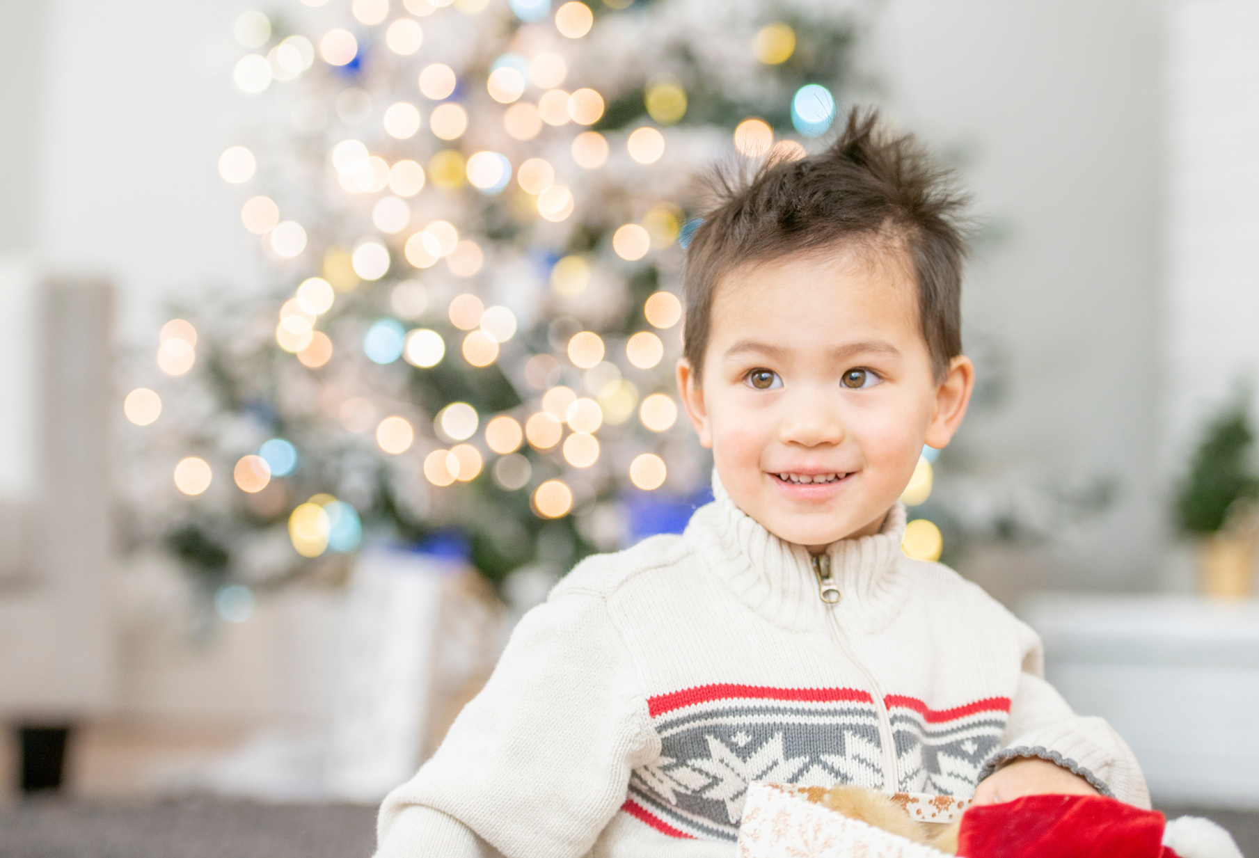 Cute Christmas kid