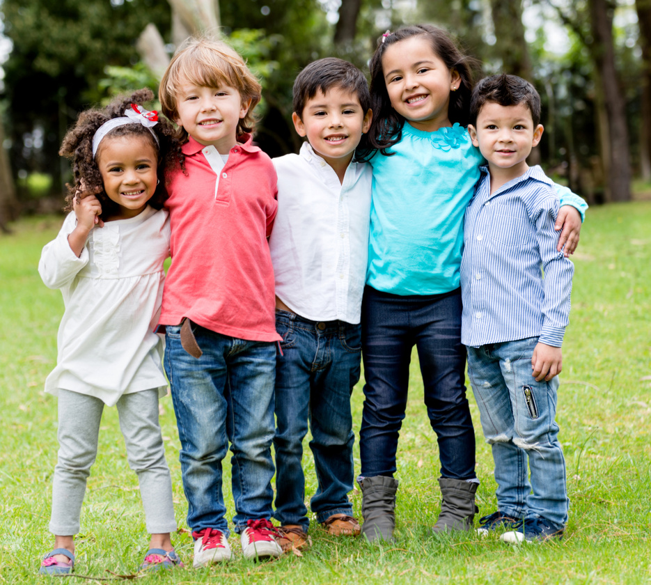 Happy Group of Children